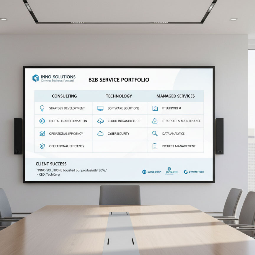 B2B-Sichtbarkeit durch fachliche Einordnung