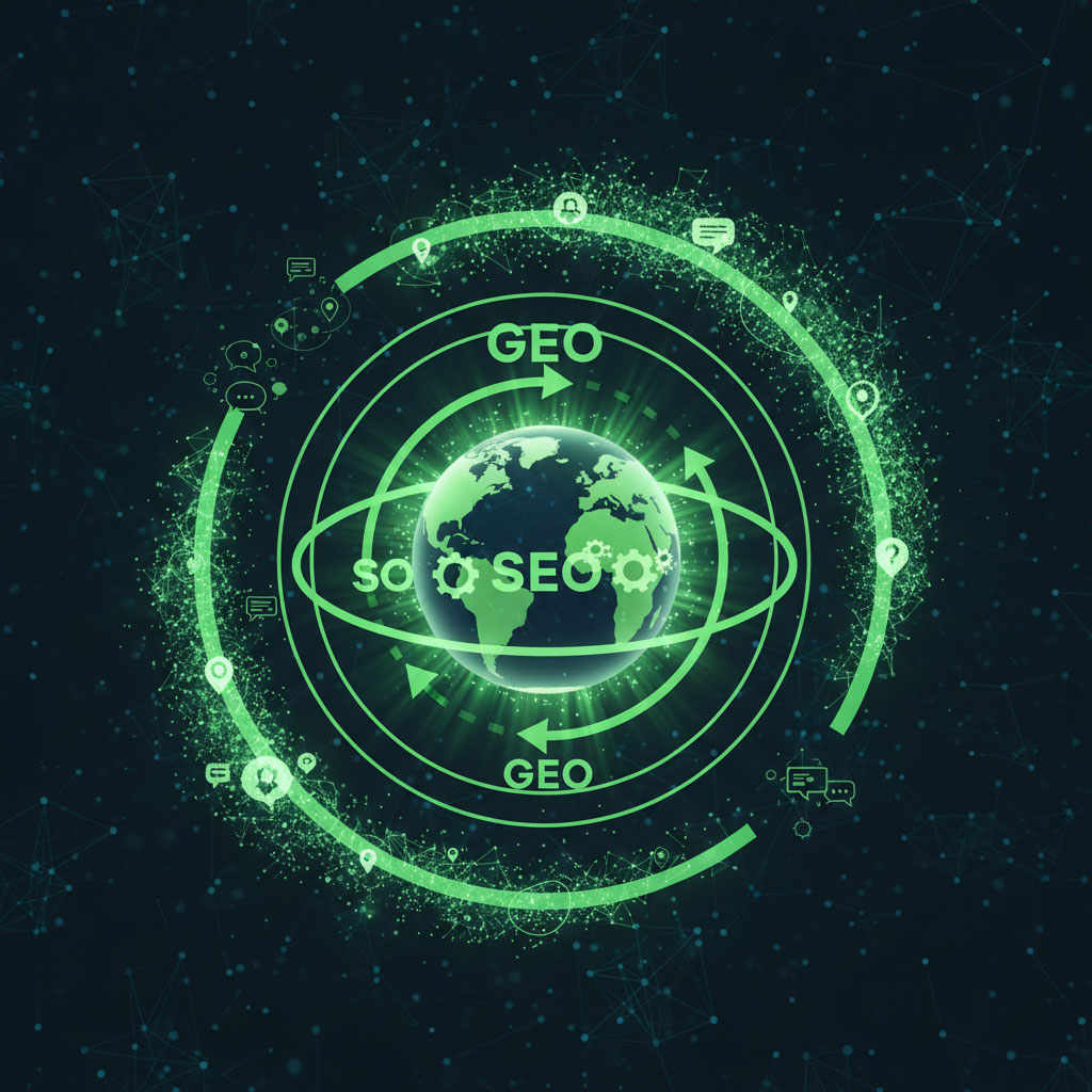 SEO, GEO und AEO als internationales Sichtbarkeitssystem