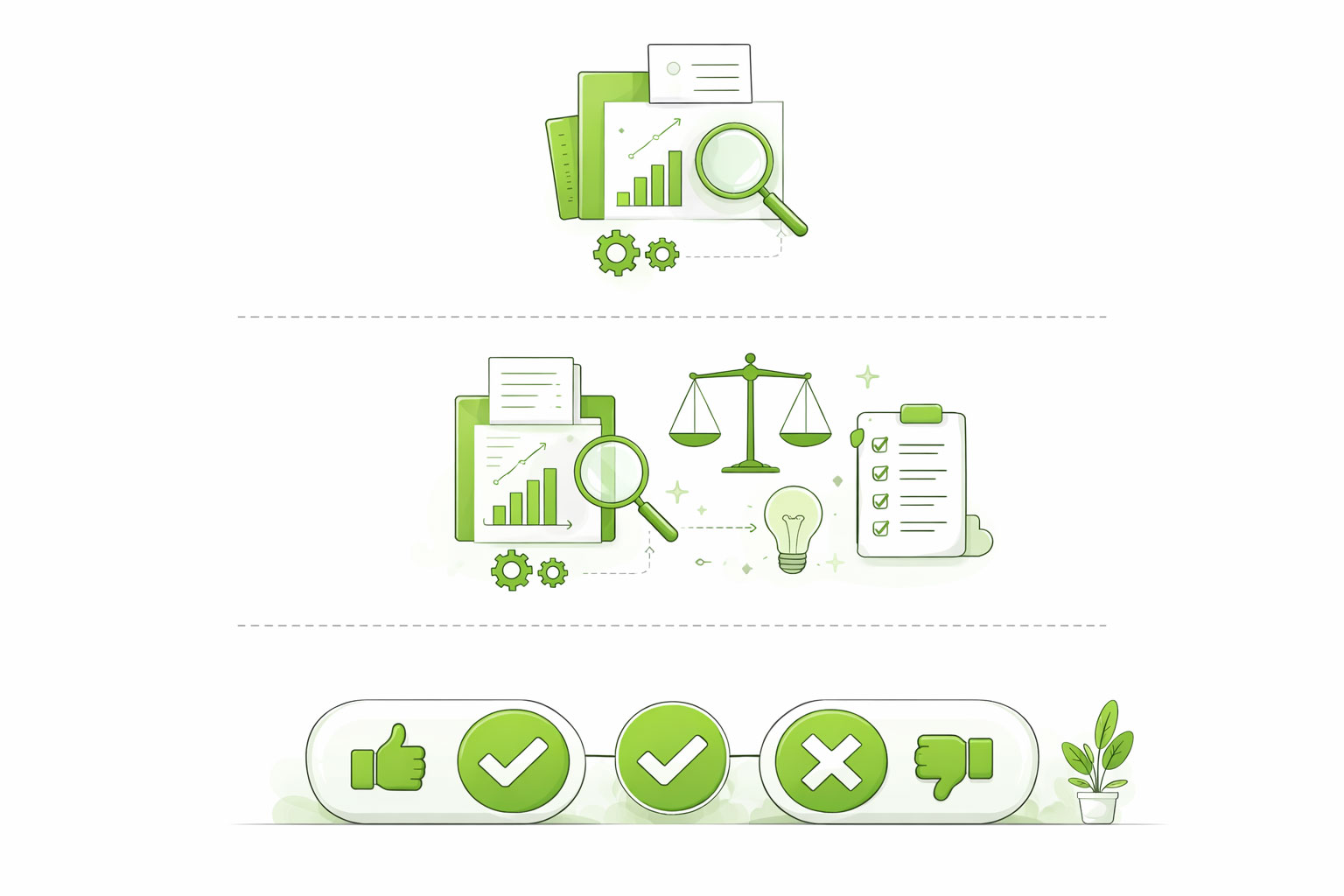 Vertrauen durch erklärende und sachliche Inhalte